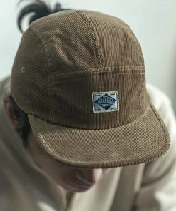Non Stock MFG. CO. May 2022 12.5 Oz Corduroy 5 Panel Cap - Khaki