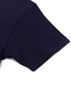 Non Stock MFG. CO. TOPS 9 Oz Cotton Tubular T-Shirt - Navy 19 Non Stock MFG. CO. TOPS 9 Oz Cotton Tubular T-Shirt - Navy