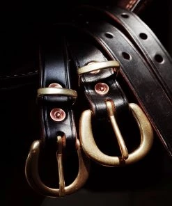Old Selling Leather Vintage Style Brass Horseshoe Buckle Leather Belt ACCESSORIES 27 Old Selling Leather Vintage Style Brass Horseshoe Buckle Leather Belt ACCESSORIES