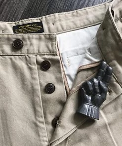 NVGS MFG. & Co. BOTTOMS 1940s British Army 14 Oz Officer Chino Trousers