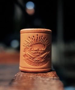 Old Selling Leather Leather Bandana Slide