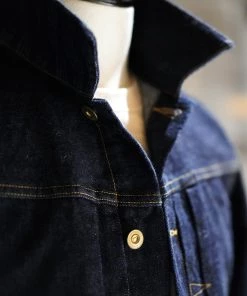 Annual Ring 1880 Indigo Dyed 15 Oz Selvedge Denim Jacket