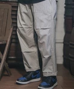 Non Stock MFG. CO. Loose Climbers' Pants - Stripe May 2022 10 Non Stock MFG. CO. Loose Climbers' Pants - Stripe May 2022
