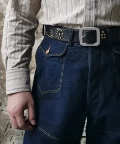 Annual Ring 1879 Model Charles A. Jones Denim Railroad Work Trousers BOTTOMS