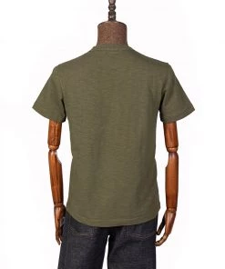 Non Stock MFG. CO. BEST SELLERS Heavyweight US Cotton Gusset Tubular T-Shirt - Green