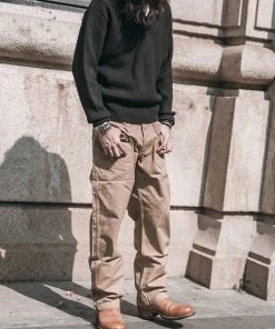 Bronson MFG. CO. TOPS USAAF Type A-1 V-neck Mechanics Sweater - Black