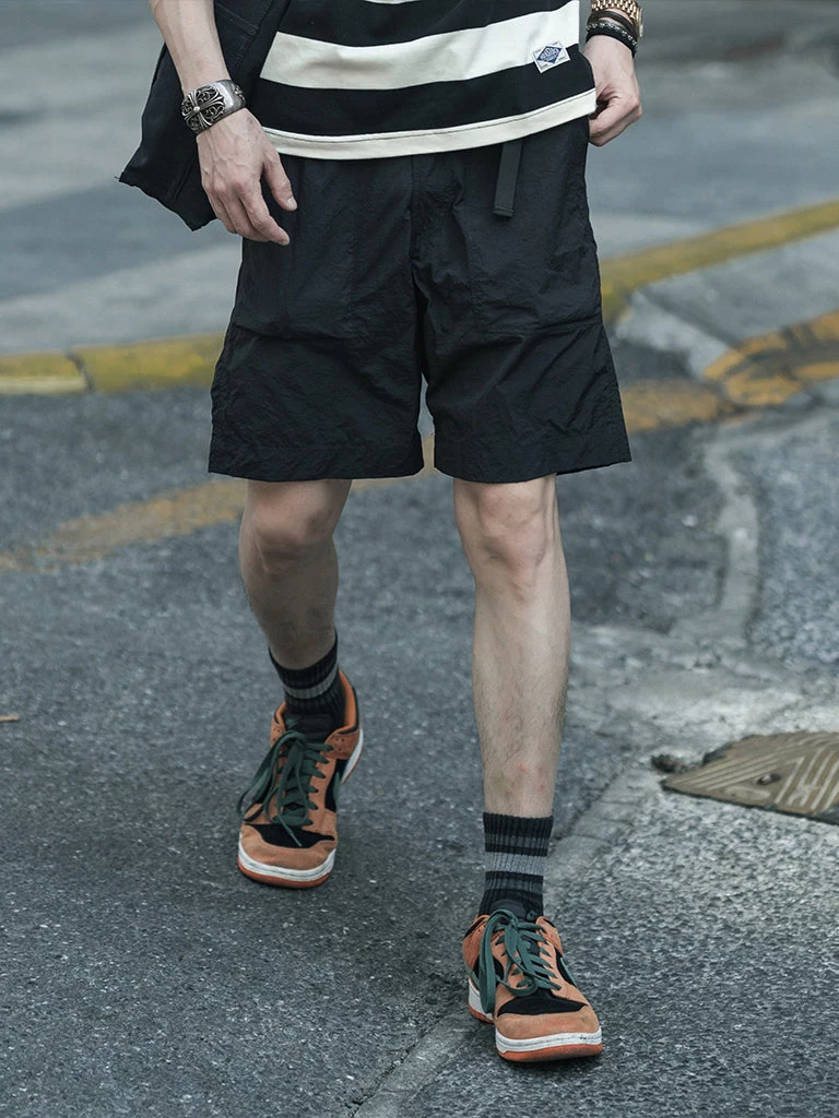 Non Stock MFG. CO. May 2022 Nylon Climber's Shorts - Black 3 Non Stock MFG. CO. May 2022 Nylon Climber's Shorts - Black