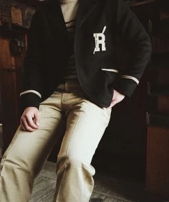 Remains Clothing Vintage Style Wool Rowing Blazer