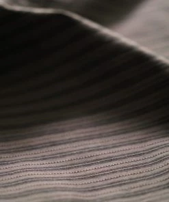 Annual Ring 1930s 6 Oz Yarn-Dyed Dobby Taupe Brown Striped Work Shirt 19 Annual Ring 1930s 6 Oz Yarn-Dyed Dobby Taupe Brown Striped Work Shirt