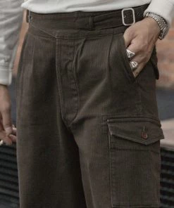 Bronson MFG. CO. British Army Gurkha Bermuda Bedford Cord Trousers BOTTOMS