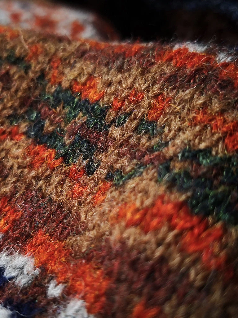 Annual Ring Shetland Wool Fair Isle Sweater Vest - Camel 6 Annual Ring Shetland Wool Fair Isle Sweater Vest - Camel