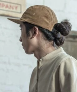 Non Stock MFG. CO. May 2022 12.5 Oz Corduroy 5 Panel Cap - Khaki