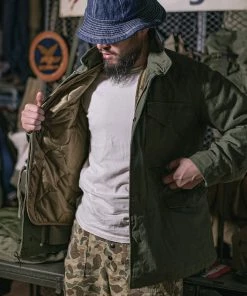 Bronson MFG. CO. TOPS US Army 1st Model M-65 Field Jacket Liner 22 Bronson MFG. CO. TOPS US Army 1st Model M-65 Field Jacket Liner