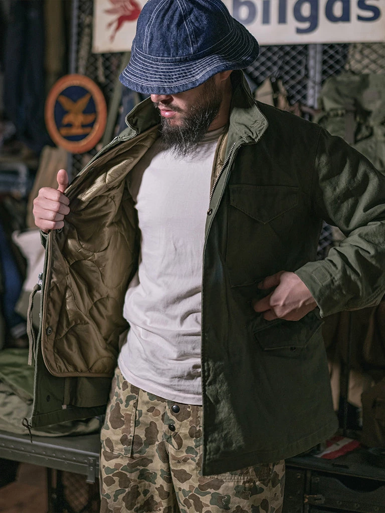 Bronson MFG. CO. TOPS US Army 1st Model M-65 Field Jacket Liner 6 Bronson MFG. CO. TOPS US Army 1st Model M-65 Field Jacket Liner