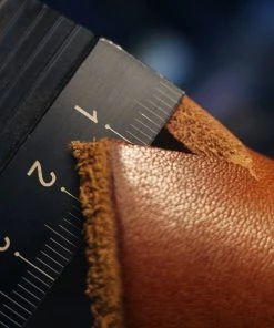 Old Selling Leather Vintage Brass Buckle Leather Belt - Brown ACCESSORIES