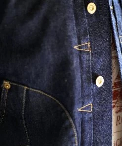 Annual Ring 1880 Indigo Dyed 15 Oz Selvedge Denim Jacket