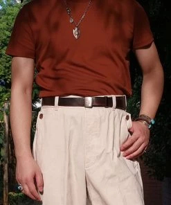 Annual Ring TOPS Slim Fit Crew Neck T-Shirt