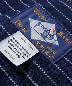 Bob Dong Vintage Wabash Three-IN-One Pocket Denim High Back Bib Overalls