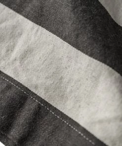 Non Stock MFG. CO. 11.5 Oz Heavyweight Wide Striped Prisoner Shorts 26 Non Stock MFG. CO. 11.5 Oz Heavyweight Wide Striped Prisoner Shorts