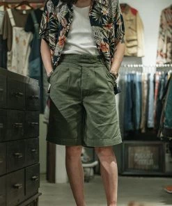 Non Stock MFG. CO. BEST SELLERS British Army Gurkha Bermuda Shorts - Olive