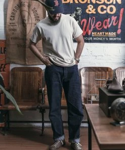 Bronson MFG. CO. BEST SELLERS Loop Wheel Tubular T-Shirt - Apricot