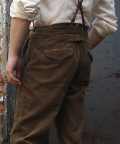 Annual Ring 1920s 12 Oz Corduroy Farmer Work Trousers