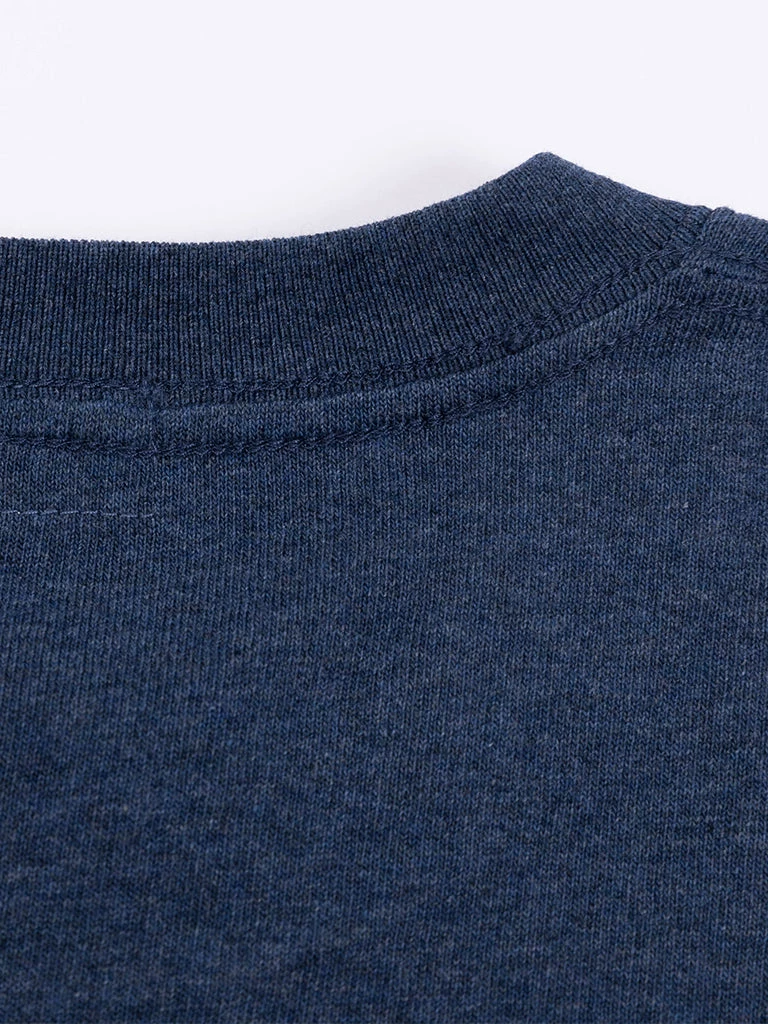 Non Stock MFG. CO. 9 Oz Cotton Tubular T-Shirt - Denim Blue TOPS 9 Non Stock MFG. CO. 9 Oz Cotton Tubular T-Shirt - Denim Blue TOPS