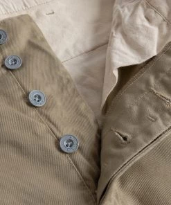 Bronson MFG. CO. US Army 1942 Model Chino Trousers - Khaki
