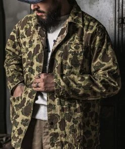 Bronson MFG. CO. TOPS WWII USMC Type P-42 Duck Hunter Camo Jacket