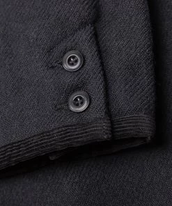 Remains Clothing Wool-Twill Tweed Coat