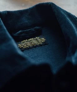 NVGS MFG. & Co. 1940s French Indigo Corduroy 3 Pocket Workwear Jacket