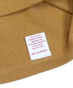 Non Stock MFG. CO. 9 Oz Cotton Tubular T-Shirt - Ginger TOPS 25 Non Stock MFG. CO. 9 Oz Cotton Tubular T-Shirt - Ginger TOPS