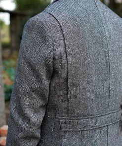 Annual Ring Coloured Speckle Tweed Safari Jacket TOPS 26 Annual Ring Coloured Speckle Tweed Safari Jacket TOPS