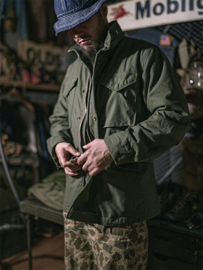 Bronson MFG. CO. TOPS US Army 1st Model M-65 Field Jacket Liner 7 Bronson MFG. CO. TOPS US Army 1st Model M-65 Field Jacket Liner