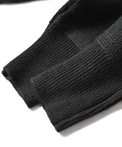 Bronson MFG. CO. TOPS USAAF Type A-1 V-neck Mechanics Sweater - Black