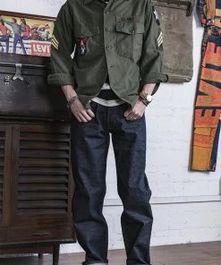 Non Stock MFG. CO. Vietnam War US Army OG107 Fatigue Utility Shirt - Im Jin Scouts June 2022