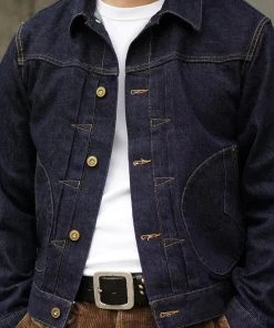 Annual Ring 1880 Indigo Dyed 15 Oz Selvedge Denim Jacket