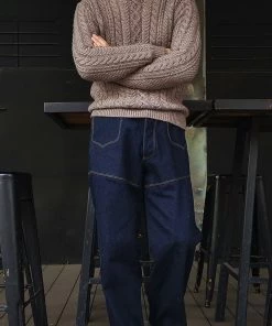 Annual Ring 1879 Model Charles A. Jones Denim Railroad Work Trousers BOTTOMS