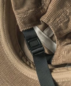 Non Stock MFG. CO. May 2022 12.5 Oz Corduroy 5 Panel Cap - Khaki