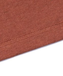 Non Stock MFG. CO. 9 Oz Cotton Tubular T-Shirt - Orange Red 24 Non Stock MFG. CO. 9 Oz Cotton Tubular T-Shirt - Orange Red