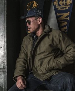 Bronson MFG. CO. USAAF WWII Type A-3 Cap - Indigo ACCESSORIES 9 Bronson MFG. CO. USAAF WWII Type A-3 Cap - Indigo ACCESSORIES