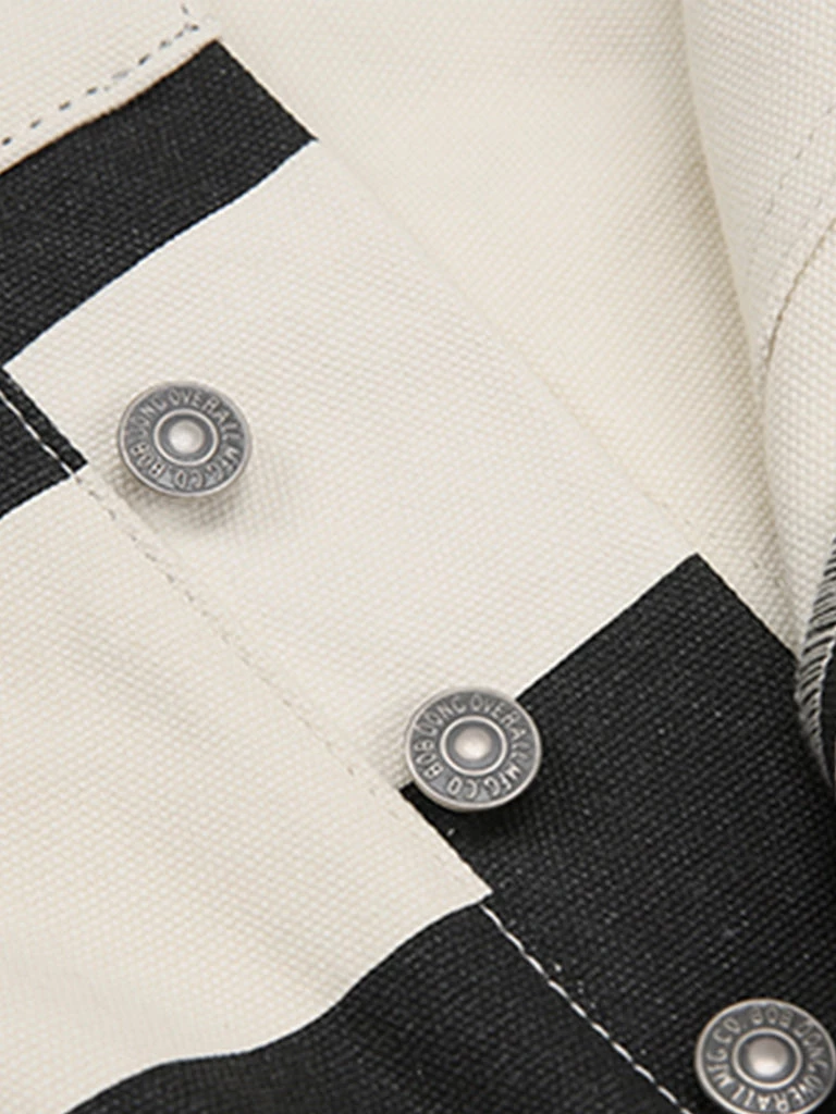 Bob Dong Heavyweight Wide Stripe Asymmetrical Pocket Pants NEW ARRIVALS 7 Bob Dong Heavyweight Wide Stripe Asymmetrical Pocket Pants NEW ARRIVALS