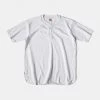 Non Stock MFG. CO. 9.8 Oz Cotton Pique Baseball T-Shirt - White Back In Stock