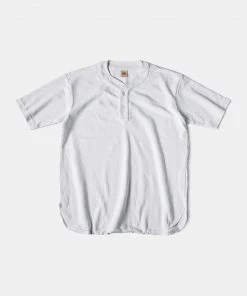 Non Stock MFG. CO. 9.8 Oz Cotton Pique Baseball T-Shirt - White Back In Stock