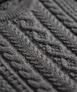 Annual Ring TOPS Merino Wool Aran Sweater