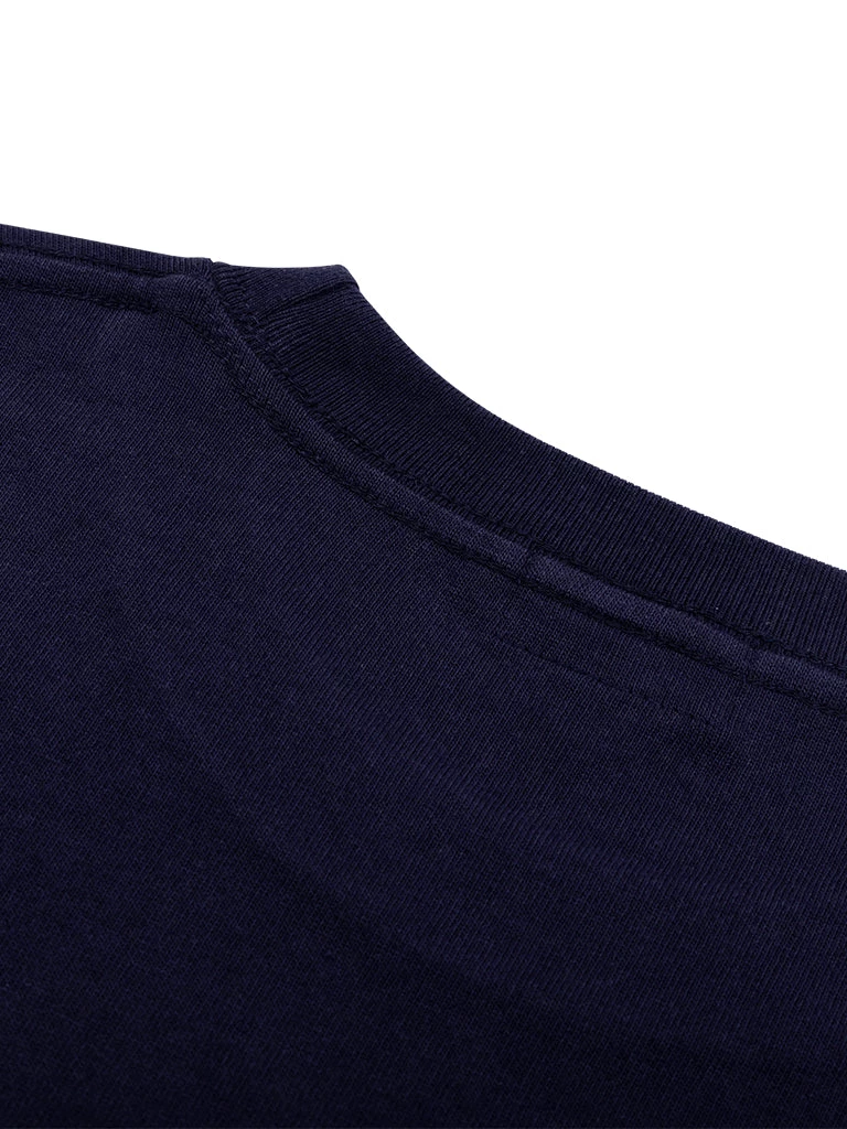 Non Stock MFG. CO. TOPS 9 Oz Cotton Tubular T-Shirt - Navy 6 Non Stock MFG. CO. TOPS 9 Oz Cotton Tubular T-Shirt - Navy