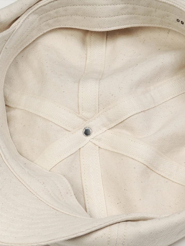 Ranger Overall NEW ARRIVALS Vintage HBT Newsboy Cap - Beige 6 Ranger Overall NEW ARRIVALS Vintage HBT Newsboy Cap - Beige