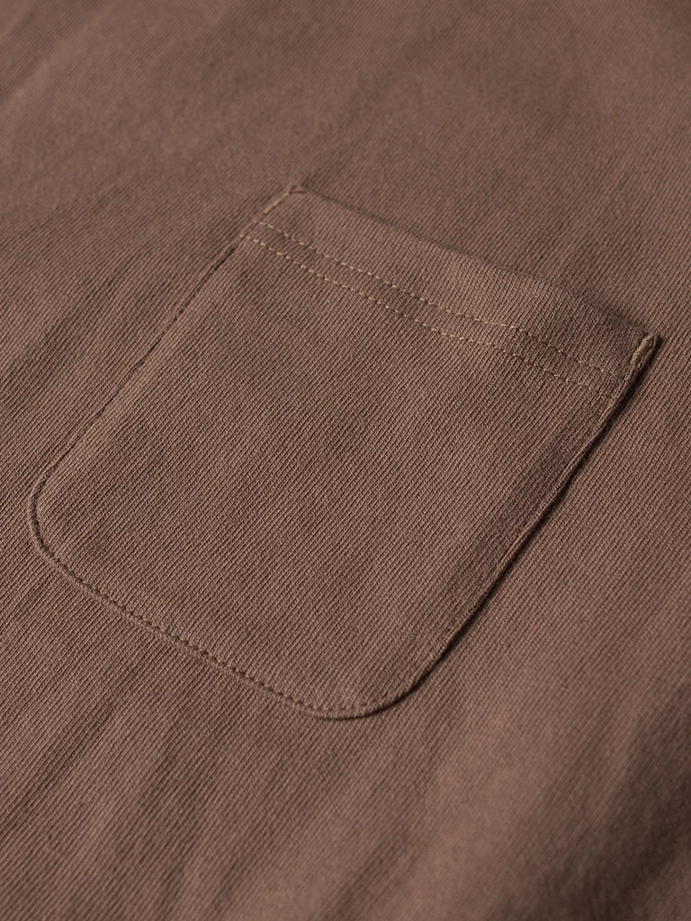 Non Stock MFG. CO. TOPS 9.8 Oz Cotton Classic Pocket T-Shirt - Light Brown 11 Non Stock MFG. CO. TOPS 9.8 Oz Cotton Classic Pocket T-Shirt - Light Brown