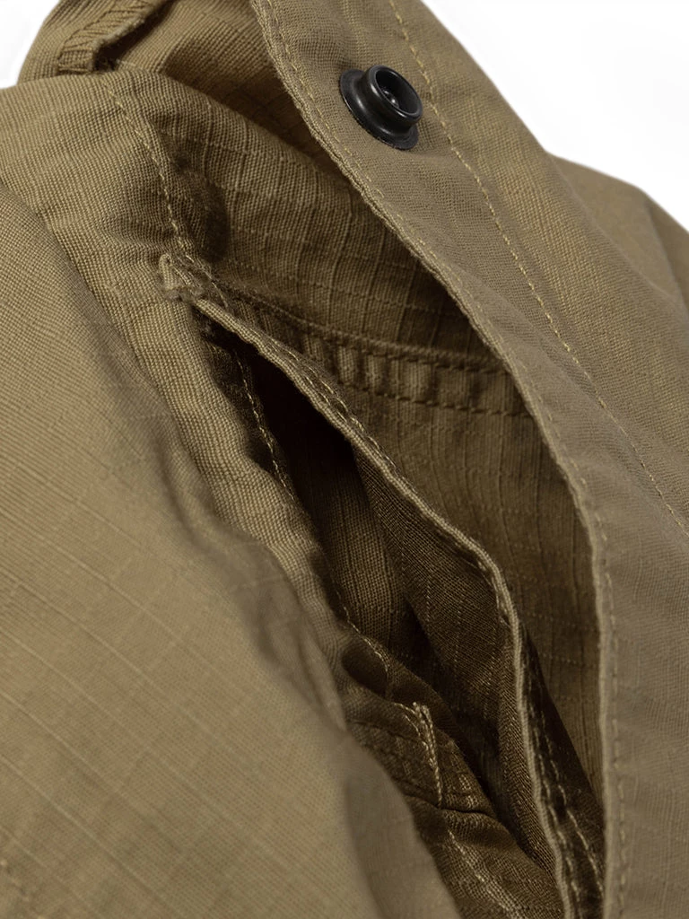 Non Stock MFG. CO. 8.5 Oz Cotton Ripstop Cargo Shorts - Khaki May 2022 11 Non Stock MFG. CO. 8.5 Oz Cotton Ripstop Cargo Shorts - Khaki May 2022