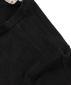 Bronson MFG. CO. Retro Long Sleeve Henley T-Shirt - Black 20 Bronson MFG. CO. Retro Long Sleeve Henley T-Shirt - Black